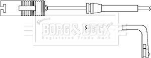 BORG & BECK Сигнализатор, износ тормозных колодок BWL3079